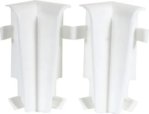 Neuhofer Inneneck für Fußleiste 6 x 2,8 x 2,8 cm weiß von FN Neuhofer