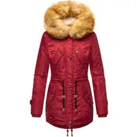 Navahoo Damen Winterjacke B399 – Warm, Wasserabweisend mit Abnehmbarem Kunstfellkragen - Die Navahoo Damen Winterjacke B399 bietet optimalen Schutz an kalten Tagen. Mit wasserabweisendem Material und kuscheligem Teddyfell innen ist sie ideal für den Winter. Praktische Taschen und feminine Passform machen sie zum Must-Have.