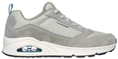 Skechers Uno Stacre 2.0 Herren Sneaker - Hochwertige Leder Sneaker mit Memory-Foam-Fußbett für ultimativen Komfort, ideal für Freizeitaktivitäten. Perfekt für Herren in EU 41.