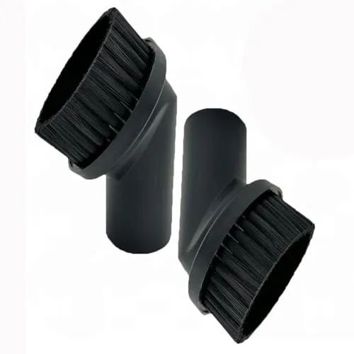 Wxinsheng Staubpinsel,2 Stück Premium Staubsauger Bürste Staubbürste Möbelbürste Staubsauger Möbelpinsel, Staubsauger Aufsatz Auto Staubsauger Bürste Rund für Ø 35mm Staubsauger