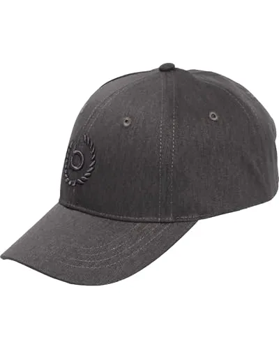 bugatti Baseballkappe mit aufgesticktem Logo - Mütze für Damen und Herren - One Size Charcoal