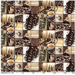 ANRO Wachstuchtischdecke 140x220cm in schwarz von ANRO