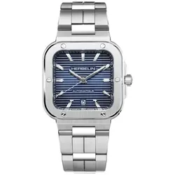 Michel Herbelin Cap Camarat 1646B15 Taucheruhr - Elegante Herrenarmbanduhr mit Automatikwerk und 10 ATM Wasserdichtigkeit, ideal für Taucher und stilbewusste Männer.