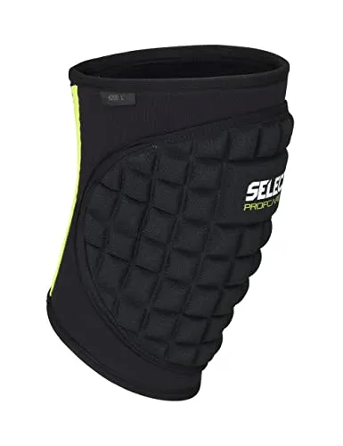 Derbystar Select Kniebandage mit großem Polster, L, schwarz - Bandage für optimalen Halt und Wärme, anatomische Form für perfekten Sitz, ideal für Sport und aktive Erholung.