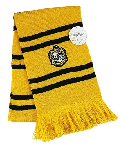 Box Gebrochen Harry Potter Schal Zuhause Hufflepuff Gelb Original WARNER BROS