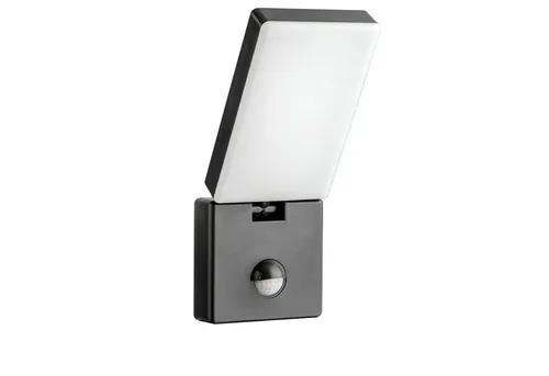 SEBSON Außen-Wandleuchte LED mit Bewegungsmelder - Lampen mit 15W und 900lm Lichtstrom, programmierbarem Bewegungsmelder für optimale Sicherheit, IP65 wetterfest und ideal für den Außenbereich.