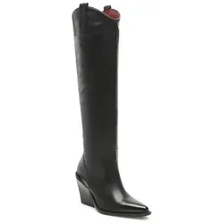 Bronx Bronx Damen Cowboystiefel BRONX-14176-E 01 BLACK Schwarz Cowboystiefel schwarz 40 EU