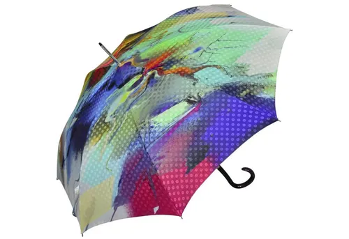 doppler MANUFAKTUR Stockregenschirm edler, handgearbeiteter Manufaktur-Regenschirm, einzigartige Designs in leuchtenden Farben