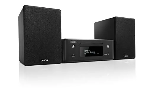 Denon CEOL-N10 Kompaktanlage - Bluetooth, CD, LAN, WLAN, vielseitige Audiowiedergabe mit Multiroom und Spotify Connect, schwarz