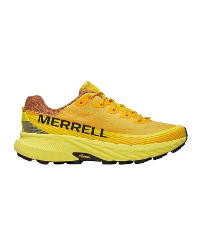 Merrell Agility Peak 5 rush 43,5 - Wanderschuhe für Speed Hiking, Golf und Laufen. Atmungsaktiv mit 100% recycelten Materialien und Vibram MegaGrip Außensohle für optimalen Grip auf jedem Terrain.