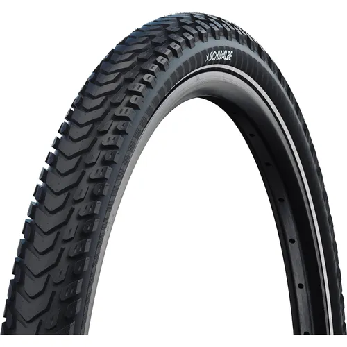 Schwalbe Marathon MONDIAL Race Guard 28 Zoll E-50 Addix - Fahrradreifen mit Race Guard-Technologie für optimalen Pannenschutz und hervorragende Grip-Eigenschaften, ideal für E-Bikes und lange Touren.