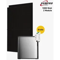 Balkonkraftwerk 1000 Watt mit EcoFlow STREAM Ultra X