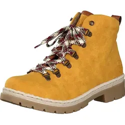 Rieker Damen Schnürboot gelb Y9403-68 von Rieker