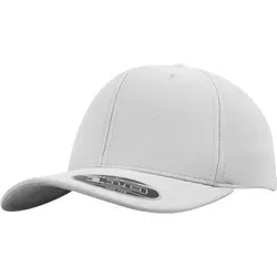 Flexfit 110 Cool & Dry Mini Pique Cap, silver in silber von Flexfit