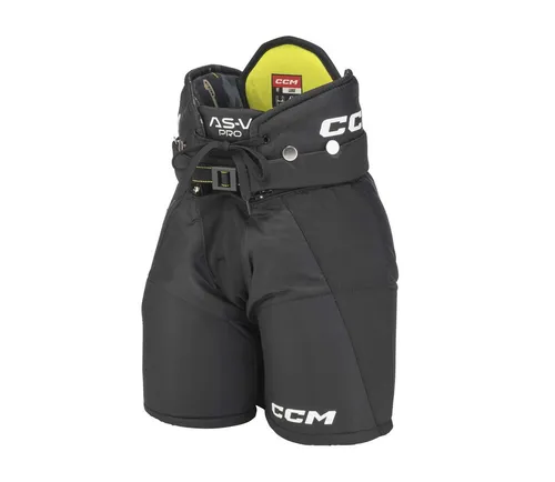 CCM Tacks AS-V PRO Schutzhose für Kinder, Größe S, schwarz - Hochwertige Hockeyhose für Kinder, Größe S, in elegantem Schwarz. Ideal für optimalen Schutz und Beweglichkeit auf dem Eis.