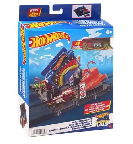 Hotwheels Tankstellen-Tankstellen-Spielset