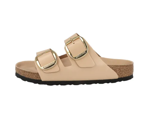 Birkenstock Arizona Big Buckle Naturleder Lack Sandale für Damen - Die Birkenstock Arizona Big Buckle Sandale aus Naturleder Lack bietet hohen Tragekomfort und ist ideal für den Alltag. Hergestellt in Deutschland, vereint sie Stil und Funktionalität für jede Gelegenheit.