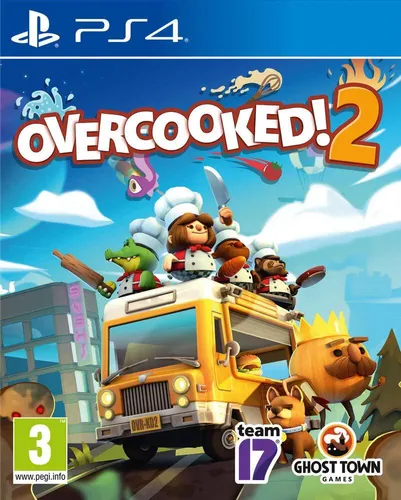 Overcooked! 2 für PlayStation 4 – Chaos-Koch-Action von Team17