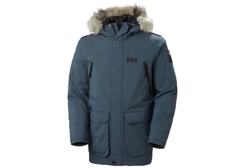 Helly Hansen Winter-Parka Reine - Frostblau, Herren, Größe L - Beliebter Winterparka für kalte Tage, ausgestattet mit wasserdichtem Helly Tech Stoff und warmer PrimaLoft Isolierung für optimalen Komfort.