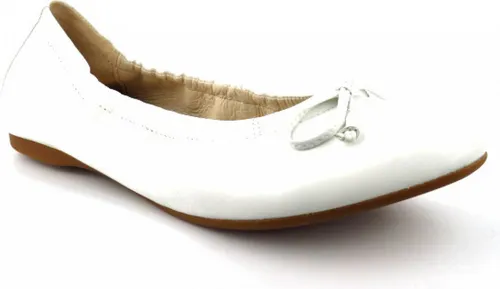 Gabor Lammnappa weiss Damen Ballerina in Weiß, Größe 5.5