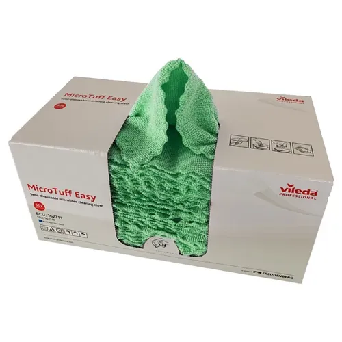 Microfasertuch MicroTuff Easy grün 30 x 30 cm von Vileda