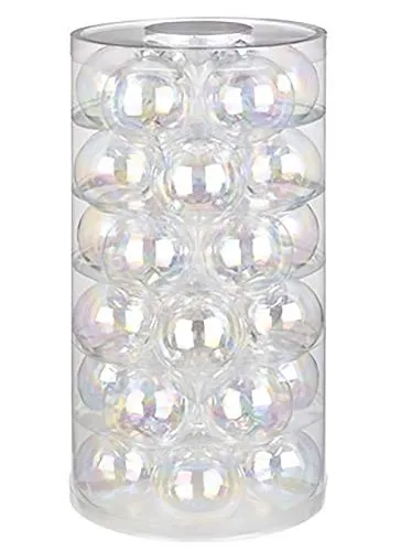 Weihnachtsbaumschmuck Weiß von INGE-GLAS