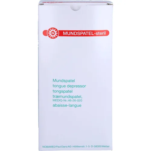 Nobamed® Mundspatel steril von NOBAMED