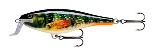 Rapala Super Shad Rap 14cm 45g - Effektiver Wobbler für Hechtangeln - Kunstköder für Hechte, 14cm lang und 45g schwer. Ideal für Seen und Flüsse mit lebensechten Farben und natürlichem Laufverhalten.