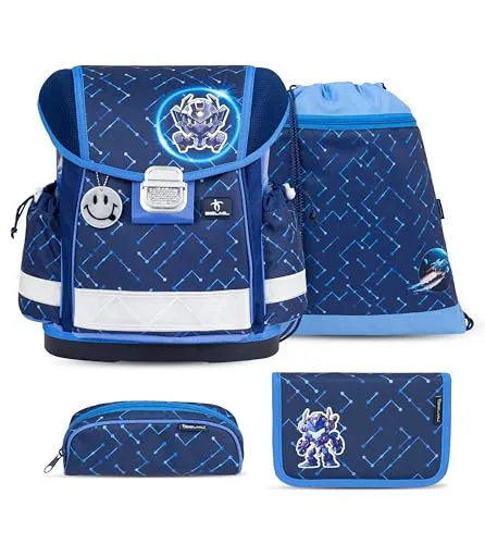 Belmil Classy ergonomisches Schulranzen-Set 4-teilig