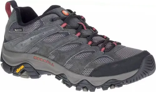 Merrell Moab 3 GTX Wanderschuhe für Herren, Grau Beluga, Größe 43 EU - Wanderschuhe für Herren mit Wildleder und atmungsaktivem Mesh, 100% recyceltes Material für verbesserte Atmungsaktivität und Komfort. Ideal für lange Wanderungen und Outdoor-Abenteuer.