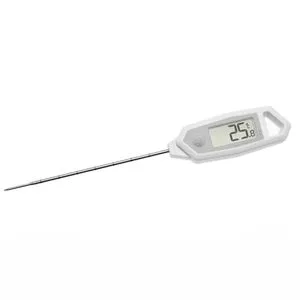 TFA Einstichthermometer 30.1064.02.K digital - Bratenthermometer mit drehbarem, beleuchtetem Display und schneller Ansprechzeit von nur 4-5 Sekunden. Ideal für präzise Temperaturmessungen von -40 bis 250°C.
