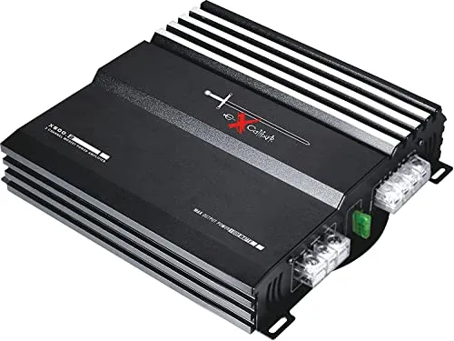 EXCALIBUR X500.2 2 CHANNEL AMPLIFIER - 2-Kanal Verstärker mit 1000 Watt max. Leistung, ideal für kraftvollen Bass und hohe Klangqualität im Auto