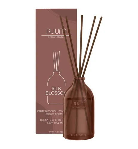 RUUM Raumduft Duftvase (Edler Raumduft, In Stilvoller Glasvase (80 ml)