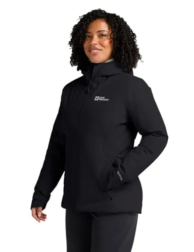 Jack Wolfskin Damen Wisper Ins Jkt W in schwarz von Jack Wolfskin