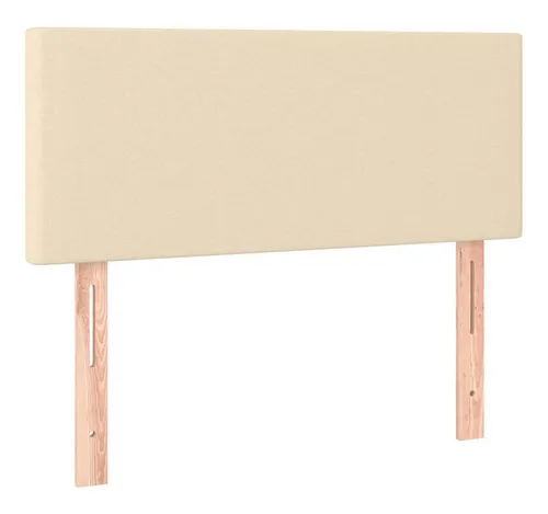 vidaXL Kopfteil Creme 100x5x78/88 cm von vidaXL