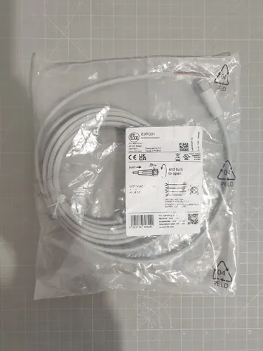 Produktbild IFM Anschlusskabel EVF001 mit Buchse, 5 m