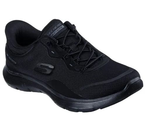 SKECHERS Flex Appeal 5.0 - Easy Breezy Slip-On Sneaker für Damen - Sportlicher Slip-On Sneaker aus atmungsaktivem Textil mit Skechers Hands Free Slip-ins Technologie für einfaches An- und Ausziehen. Ideal für Freizeit und Sport.