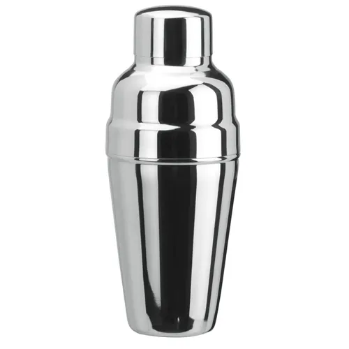 Cocktail Shaker 3tl. Edelstahl 500ml Eisrückhalter von FUCHS