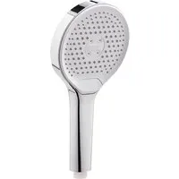 Schulte SCHÖNER WOHNEN-Kollektion Duschkabinen-Armatur - Duschkabinen-Armatur mit Handbrause GLAIA in Chrom, 3 Strahlarten für individuelles Duschen, antikalkbeschichtet und wasser- sowie energiesparend.