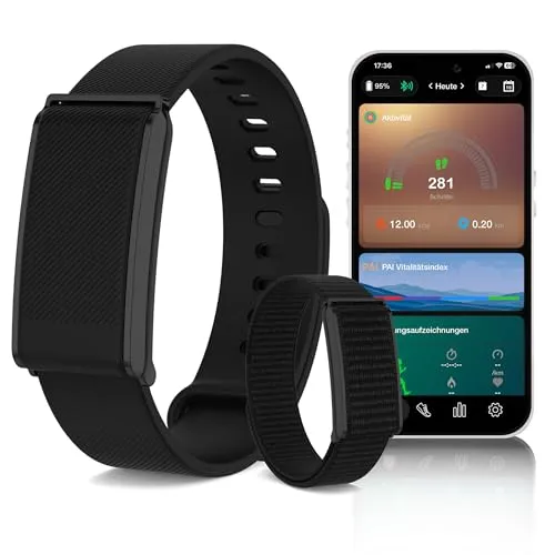 Northpoint Smart Band Fitness-Tracker – 21+ Tage Akkulaufzeit, 100+ Sportmodi, IP68 wasserfest - Vielseitiger Fitness-Tracker mit über 100 Sportmodi, präziser Aktivitäts- und Schlafüberwachung. Hohe Akkulaufzeit und wasserfestes Design für den täglichen Gebrauch ohne Abo.