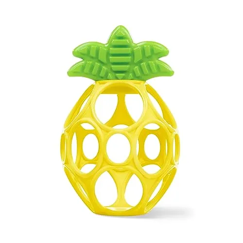 Teether My Own Beißring Pineapple 1 St. in gelb von Oball