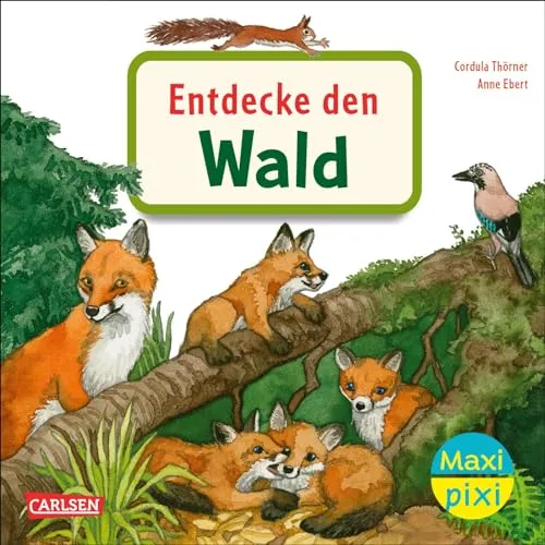 Maxi Pixi 399: Entdecke den Wald (399): Miniaturbuch