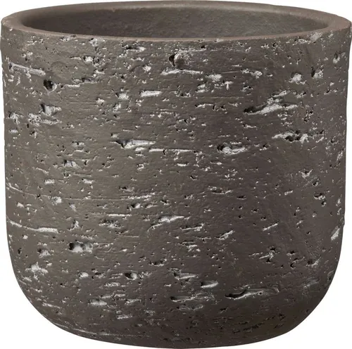 Übertopf Soendgen Portland Keramik Ø 22 cm H 19 cm dunkelbraun - Stilvoller Übertopf aus Keramik in elegantem Dunkelbraun, ideal für Ihre Pflanzen und ein schönes Wohnambiente.