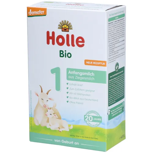 Holle Bio 1 auf Ziegenmilchbasis Anfangsmilch von Geburt an von Holle