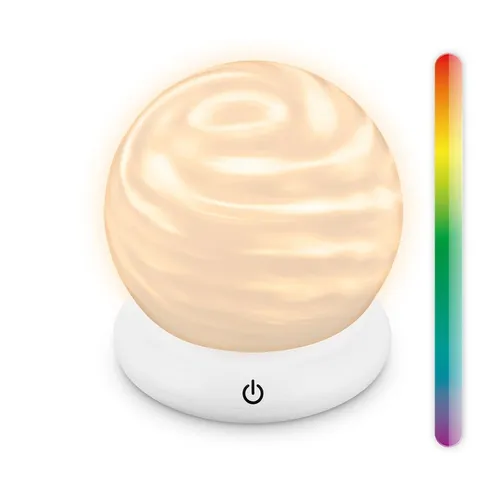BRILONER LED Tischlampe kabellos mit RGB Lichteffekten