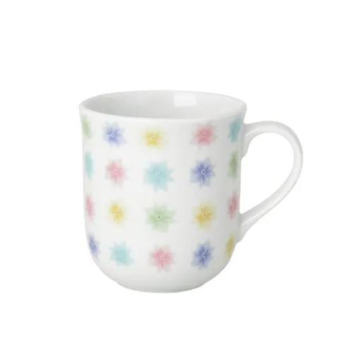 Hutschenreuther Frühlingsgrüße Becher mit Henkel Blütenteppich im Geschenkkarton 0,41 L Frühlingsgrüße 02492-727521-15505