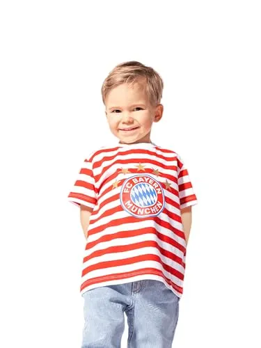 FC Bayern München | T-Shirt Essential| Baby Rot/Weiß, Rot oder Navy | Fußball