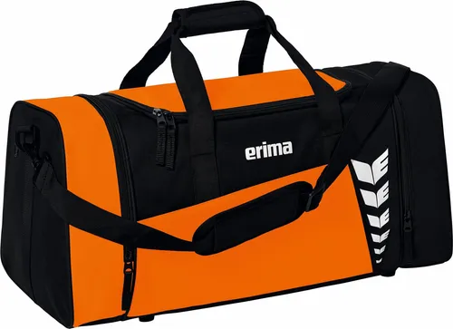 Erima Unisex Six Wings Sporttasche, orange/schwarz, L in orange von ERIMA