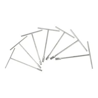 T-Griff Steckschlüssel-Satz 7-tlg. 8-14mm - Metallwerkzeug: 7-teiliges Set aus hochwertigem Chrom Vanadium Stahl mit T-Griff für optimale Handhabung und Haltbarkeit. Ideal für präzise Arbeiten im Handwerk.