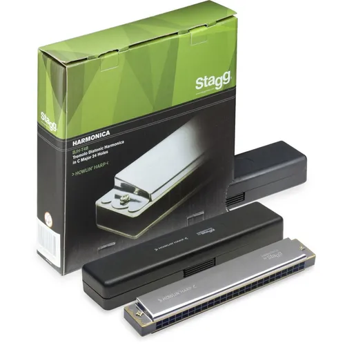 Stagg TBJH-T48 Tremolo 48 - diatonische Mundharmonika in C Dur